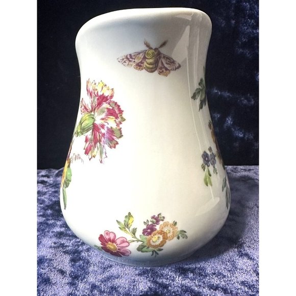 B & C Limoges France Porcelain L. Bernardaud & Co Floral and Butterfly Creamer - Picture 4 of 7